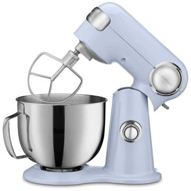 Imagem de Batedeira de Bancada 5L com 12 Velocidades, Aço Inoxidável, 500W, 110v, CUISINART SM 50BLU, Lilás
