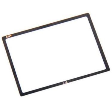 Imagem de Protetor de Acrílico para Tela LCD 2.5" em Câmera e Filmadoras - JJC