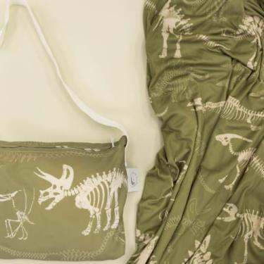 Imagem de Beddy's Cobertor de viagem infantil de dupla face para avião ou carro, embalável com bolsa de transporte portátil, cobertor leve super macio e aconchegante, perfeito para viajantes, viagens