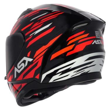 Imagem de Capacete Fechado Asx City Arrow Brilho Masculino/Feminino  - ASX Capac