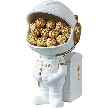 Imagem de 5JJJLOOOPP Bolsa de armazenamento de grande abertura, animal fofo, teclado de piloto espacial, bandeja decorativa capturada toda a glória virtual decoração de casa (cor: estilo 9) (estilo 5)