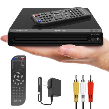 Imagem de Leitor de dvd/cd Craig CVD512a dvd-r/rw, jpeg, cd-r/rw com controle remoto