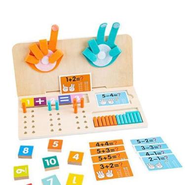 Imagem de Brinquedos Numéricos Para Crianças, Brinquedos Educativos para Crianças Pequenas, Jogos de Atividades para Habilidades Iniciais Presente de Aniversário para Meninos e Meninas Material Didático para Ca