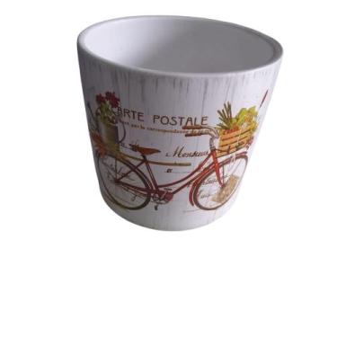 Imagem de Cachepot Cerâmica Branco Grande - spider