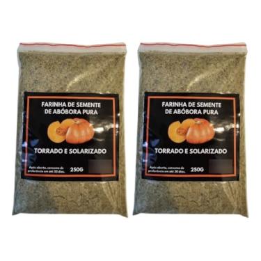 Imagem de Farinha De Semente De Abóbora Solarizada 500g 100% Pura Natural Sem Glúten Low Carb