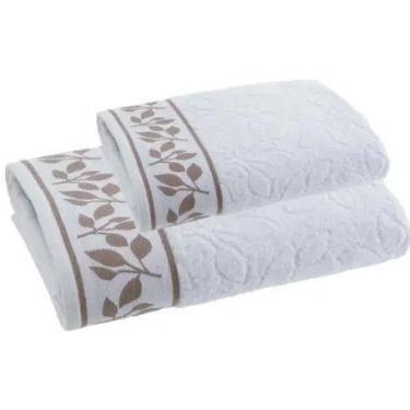 Imagem de Toalha de banho  Maya Fio Penteado Corttex, branco