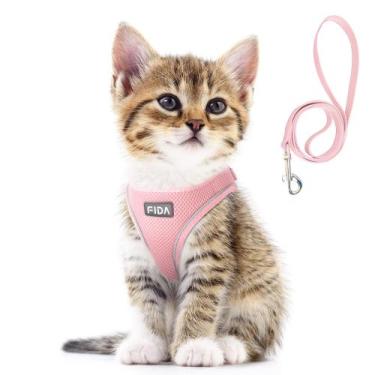 Imagem de Arnês para animais de estimação com coleira Fida Comfy para cachorros 