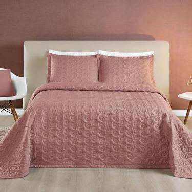 Imagem de Cobre Leito Agata Casal Padrão 200 fios - Vitoria Nanda Enxovais