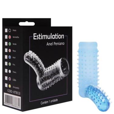 Imagem de Meia Capa Peniana Com Estimulador Kgel, Azul
