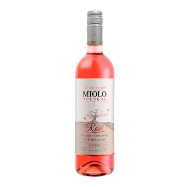 Imagem de Vinho miolo selecao rose cab sauvignon temp 750ml, Seco, Rosé