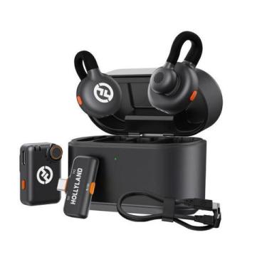 Imagem de Microfone De Lapela Sem Fio Hollyland Lark M2S Combo