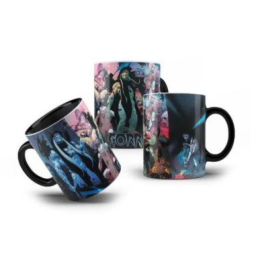 Imagem de Caneca Porcelana Coleção Super Vilão Gorr Quadrinhos 325mL - VilelaGG