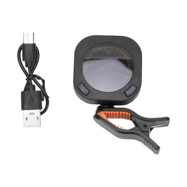 Imagem de Afinador de Guitarra Elétrico, Afinador Rotativo de 360 ​​graus Tela Colorida Recarregável Tuner de Guitarra Acústica Com Rota Forçada para Violino Cromático Violino Ukulele