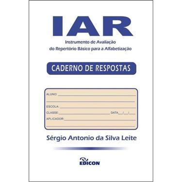 Imagem de Iar - Instrumento De Avaliação Do Repertório Básico Para Alfabetização