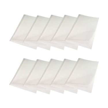 Imagem de Kit 30 Capas Encadernação Térmica Até 30 Folhas A4 Branca