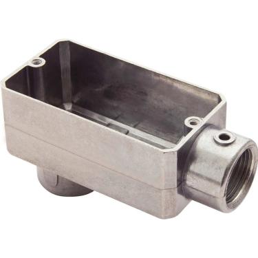 Imagem de Condulete Fixo 1/2" Tipo "lb" - Sem Tampa / Rosca Bsp / Sem Pintura Tramontina