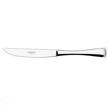 Imagem de Faca Para Churrasco Tramontina Mônaco 9mm Em Aço Inox Forjado Acabamento Alto Brilho Tr...