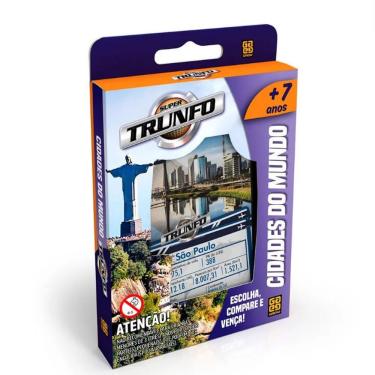 Imagem de Jogo Super Trunfo - Cidades Do Mundo - Grow