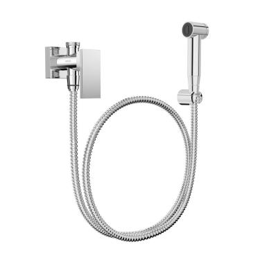 Imagem de Ducha Higiênica Docol New Edge 925606 Com Registro E Derivação Cromada