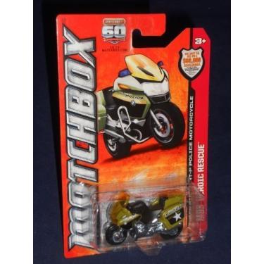 Imagem de 2013 Matchbox - MBX Heroic Rescue - BMW R1200 RT-P Police Motorcycle by Mattel
