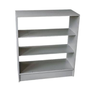 Imagem de Balcão Expositor Com Vidro 100% Mdf Branco - Suprema Móveis