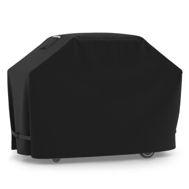 Imagem de StorageWorks Capa Para Churrasqueira De Alta Resistência 60" Áreas Externas, À Prova D'Água Com Fivelas, Resistente Às Intempéries, Compatível Weber, Brinkmann E Outras Churrasqueiras Padrão, Preta,