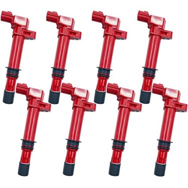 Imagem de GP POWER Conjunto De 8 Bobinas Ignição Compatíveis Com Dodge Dakota, Durango, Ram 1500 Nitro, Jeep Grand Cherokee, Liberty Commander, Mitsubishi Raider V8 4.7L, 3.7L V6, Substituição Para Uf270 5602