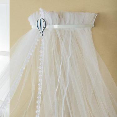 Imagem de Dossel de Parede Balão Liso Com Mosquiteiro Lançamento 2025 - Amora Ca