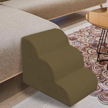 Imagem de Escada Pet Nuvem Cachorro E Gato 3 Degraus Várias Cores - Pratikza, Ma