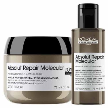 Imagem de LOreal Professionnel Absolut Repair Molecular Kit  Sérum + Máscara - L