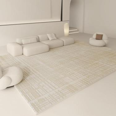 Imagem de Cama minimalista com janela saliente frontal, cobertor de cabeceira para quarto, sofá, mesa de centro, decoração para casa (100 x 150 cm (3,3 x 4,9 pés/FSXB antiderrapante 13)