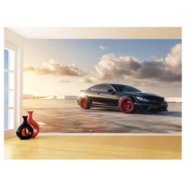 Imagem de Papel De Parede 3D Carro Mercedes V8 Coupe Amg 3,5M Car239 - Você Deco