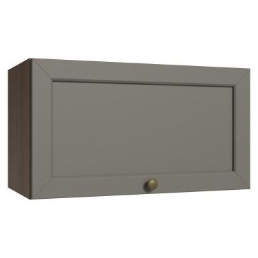 Imagem de Armário Aéreo 60 cm 1 Porta Basculante Rustic/Cinza Vik Madesa