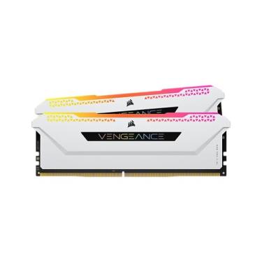 Imagem de CORSAIR Kit de aprimoramento de luz RAM RAM RGB PRO SL DDR4 (sem memória física) – Branco