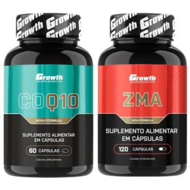 Imagem de Coenzima Q10 60 Caps + Zma 120 Caps Growth Supplements