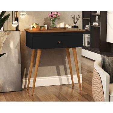 Imagem de Aparador Europa Buffet Sala Mesa Cantinho Decoração Com Gaveta Madeira