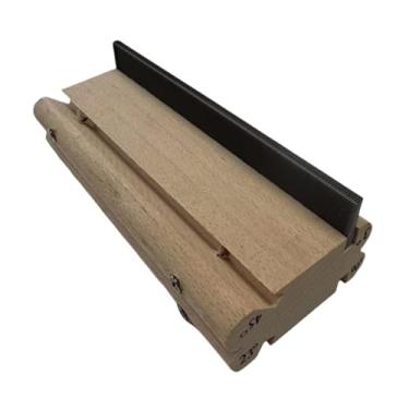 Imagem de menolana Lima de chanfradura para traste de guitarra, ferramenta de acabamento de traste, ferramenta de luthier de madeira resistente e versátil para modelagem, Type B