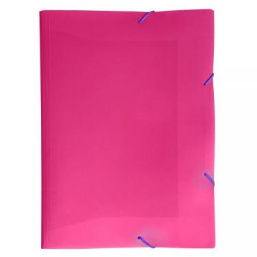 Imagem de Pasta Aba Elástico Dello A4 Full Color Pink, UNICA