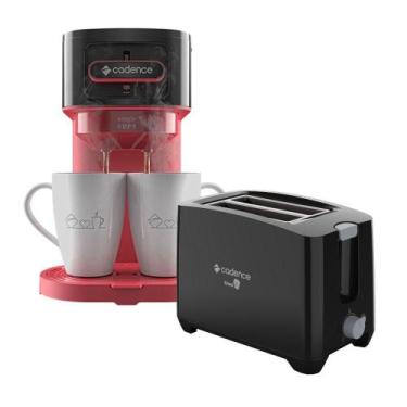 Imagem de Kit Croc Cadence - Cafeteira Single Up E Torradeira Croc 110V