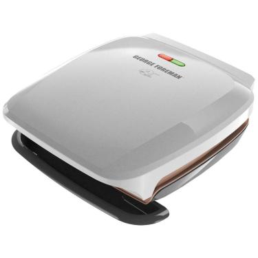 Imagem de Grill 4 Porções, 110v, GEORGE FOREMAN GR260P, Prateado