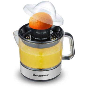 Imagem de Espremedor de Sucos Elétrico Elite Gourmet ETS623, Compacto, Controle de Polpa, 710ml, Para Laranjas, Limões, Limões Sicilianos e Toranjas.