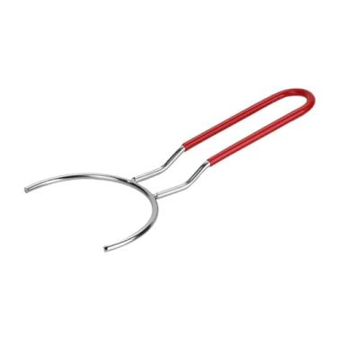 Imagem de ＫＬＫＣＭＳ Suporte para tigelas e pratos de aço inoxidável para mover pratos quentes ou tigelas, pinça para forno doméstico e micro-ondas, S