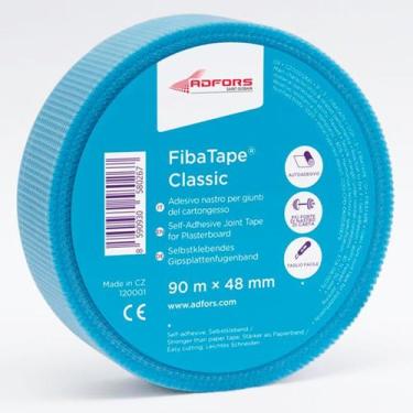 Imagem de Fita Telada Auto Adesiva Drytape Repara Drywall Gesso Trinca - Fixa Se