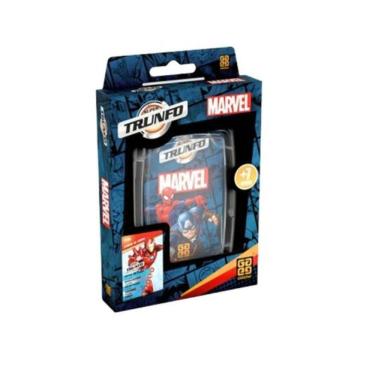 Imagem de Jogo de Cartas Super Trunfo - Herois da Marvel GROW