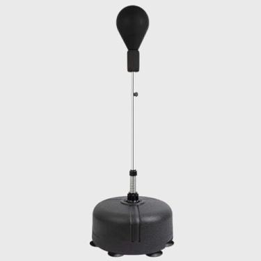 Imagem de Sacos De Pancadas Sacos De Boxe Rápido, Bola De Soco Autônoma De Altura Ajustável, Para Treinamento De Artes Marciais Mistas, Alívio Do Estresse E Sacos De Velocidade De Fitness, Black