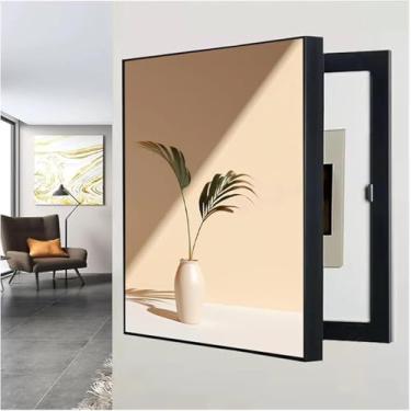 Imagem de Criativo Caixa Decoração Do Painel Elétrico Caixa Tampa Do Medidor Elétrico Interno Painel Elétrico Ocultar Pinturas Para Restaurante Sala De Estar Quarto, G, 50x70cm