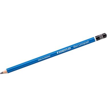 Imagem de STAEDTLER Lápis Grafite Mars Lumograph 1 Unidade - 100-10B - Lápis Profissional Para Desenho Artístico Com Grafite de Alta Resistência e Madeira Certificada PEFC