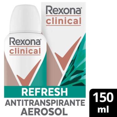 Imagem de Desodorante Rexona Clinical Refresh Antitranspirante Aerosol Feminino 