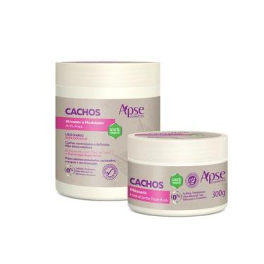 Imagem de Kit Apice Cachos Ativador 500g E Máscara Capilar 300g - Apse