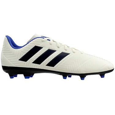 Imagem de adidas Originals Tênis de futebol feminino Nemeziz 18.4 Firm Ground, Tinta off white/Legend Ink/azul de alta resolução, 6